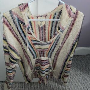 Billabong cropped hooded sweater